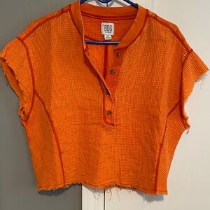 BDG Vibrant Orange Crop Top